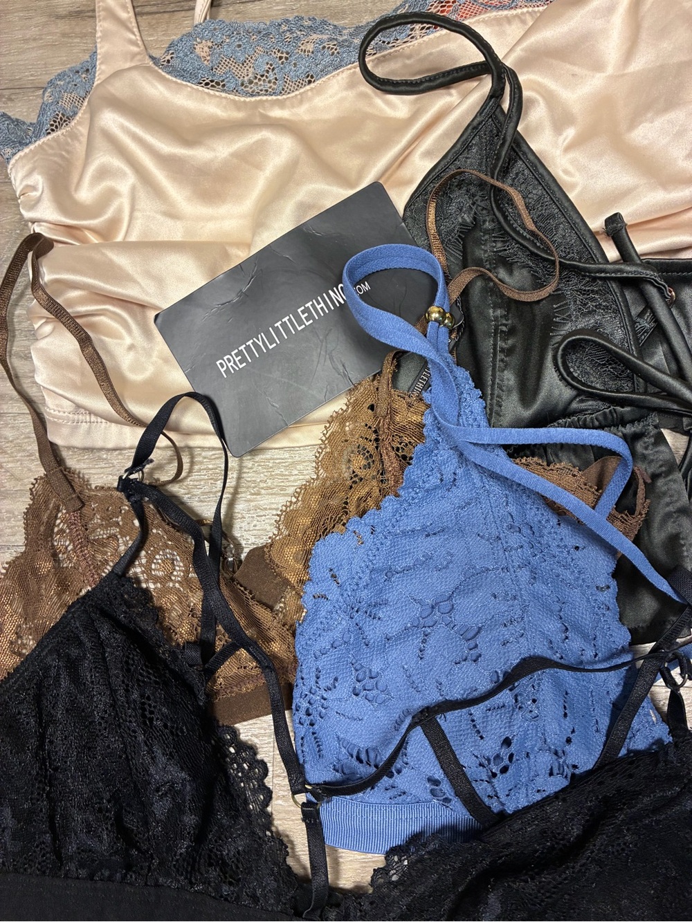 Free People aerie Pretty Little Thing Urban Outfitters 6 Bralettes Satin Lace - Picture 4 of 14